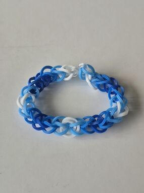 Elastic Bracelet - Shades Of Blue **Customizable**